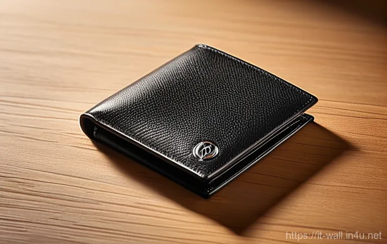 듀퐁 가죽 지갑의 품질과 스타일 - **"A close-up shot of an artisan's hands meticulously stitching a luxurious S.T. Dupont leather wall...