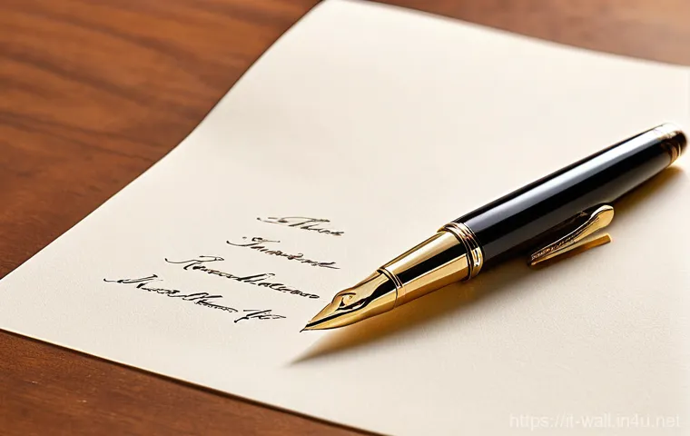 몽블랑 마이스터스튁 시리즈의 인기 비결 - A close-up, detailed shot of a Montblanc Meisterstück fountain pen, emphasizing its meticulous craft...