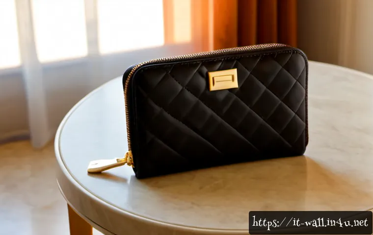 샤넬 클래식 vs 루이비통 지갑 트렌드 비교 - Photorealistic luxury wallet trend comparison on an elegant Milan apartment dressing table: a black ...
